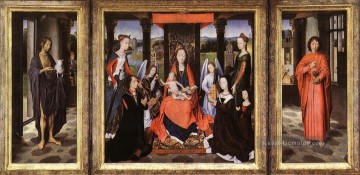  triptychon - Die Donne Triptychon 1475 Niederländische Hans Memling